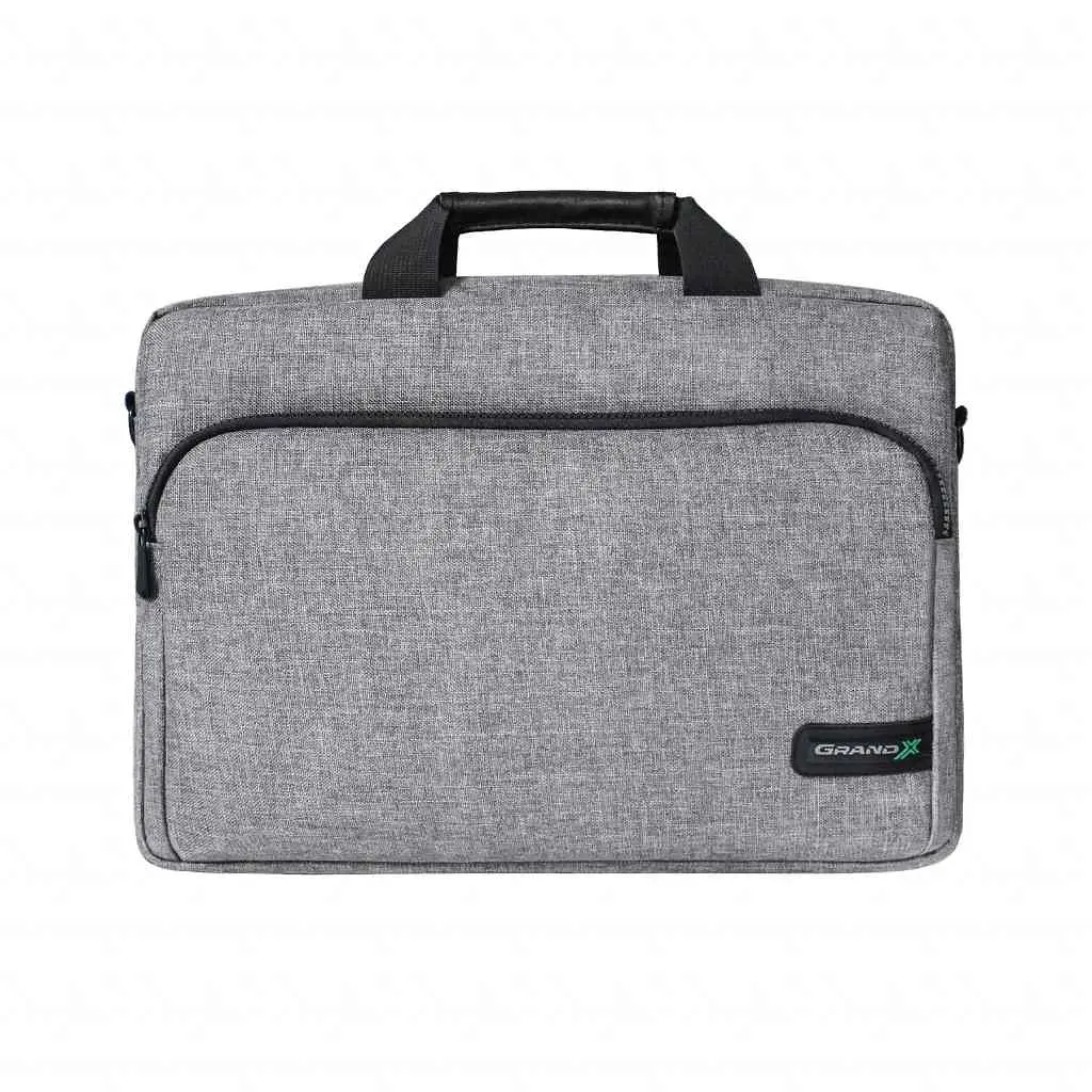 Сумка для ноутбука Grand-X Soft Pocket Grey 14" (SB-148G) - фото 2