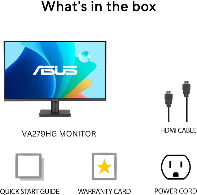 Монітор ASUS VA279HG (90LM04J1-B02371) - фото 5