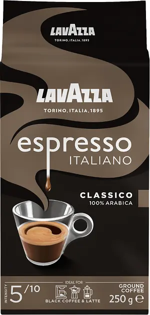 Кава мелена Lavazza Espresso 250 г (8000070012837)
