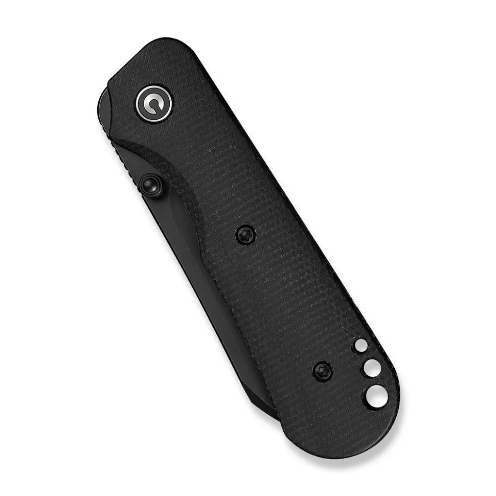 Ніж складаний кишеньковий Civivi Crabby (6.9 см) 14C28N/Micarta чорний - фото 4
