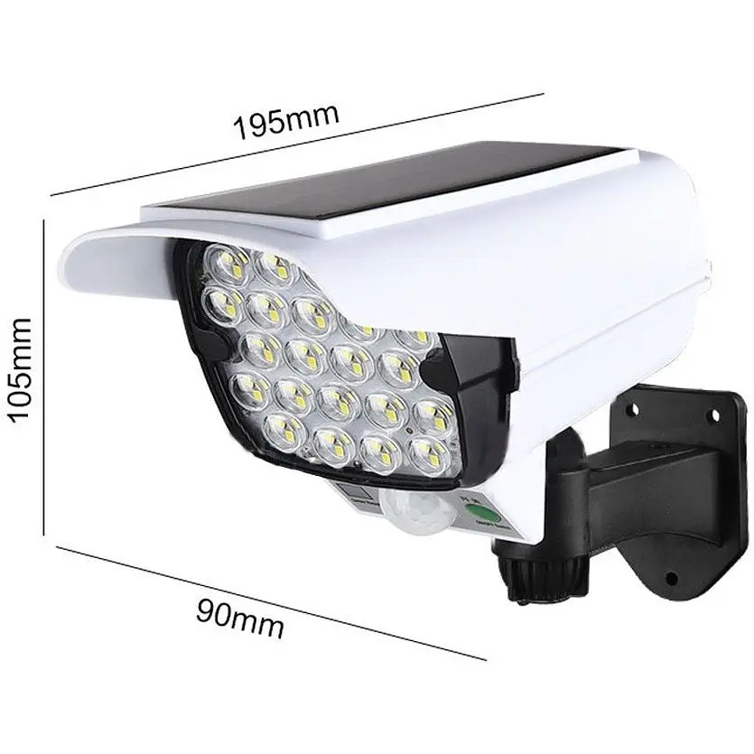 Вуличний ліхтар у формі камери Solar Light JLP-2177 з пультом управління на сонячній батареї (42711-JLP-2177_203) - фото 3