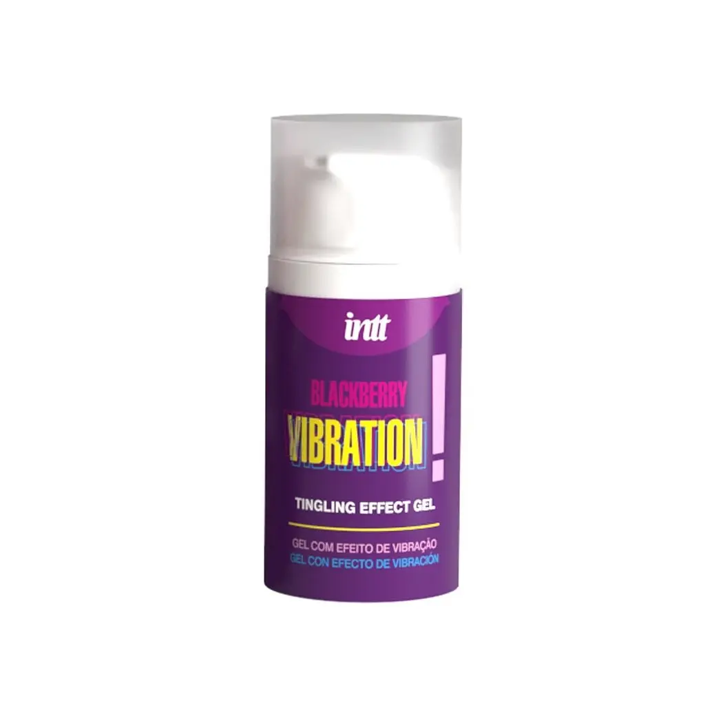 Рідкий вібратор Intt Vibration Blackberry (15 мл) зі смаком ожини Intt SX2661 102724 - фото 2