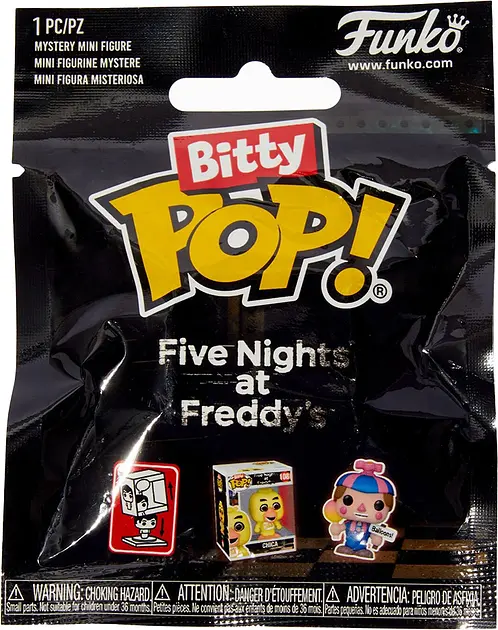 Фигурка Funko Mystery Bitty Pop 5 ночей с Фредди Фредди Five Nights at Freddy's Freddy 4 Секретная фигурка 3 см BP FNF MF - фото 2