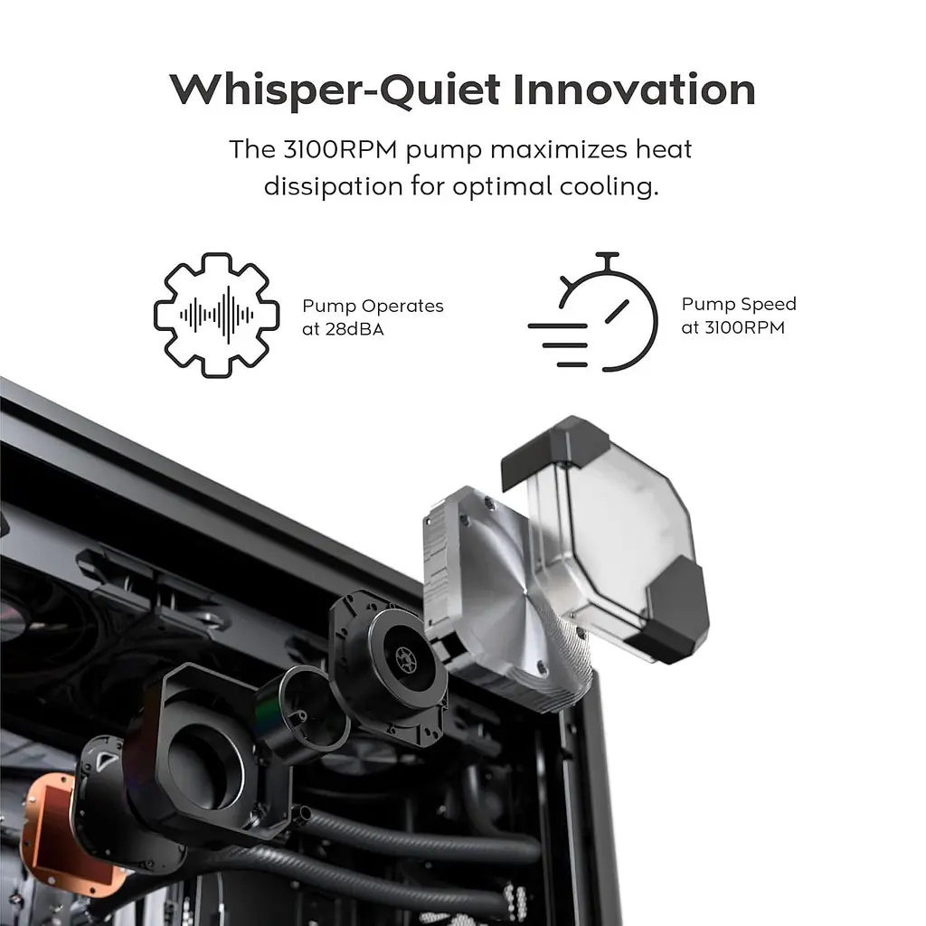 СВО MONTECH HYPERFLOW SILENT 360 (B) (HYPER FLOW SILENT 360 (B)) - фото 10