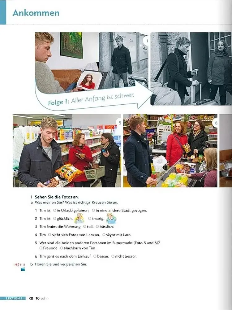 Schritte international. Neu 3. Kursbuch + Arbeitsbuch - фото 9