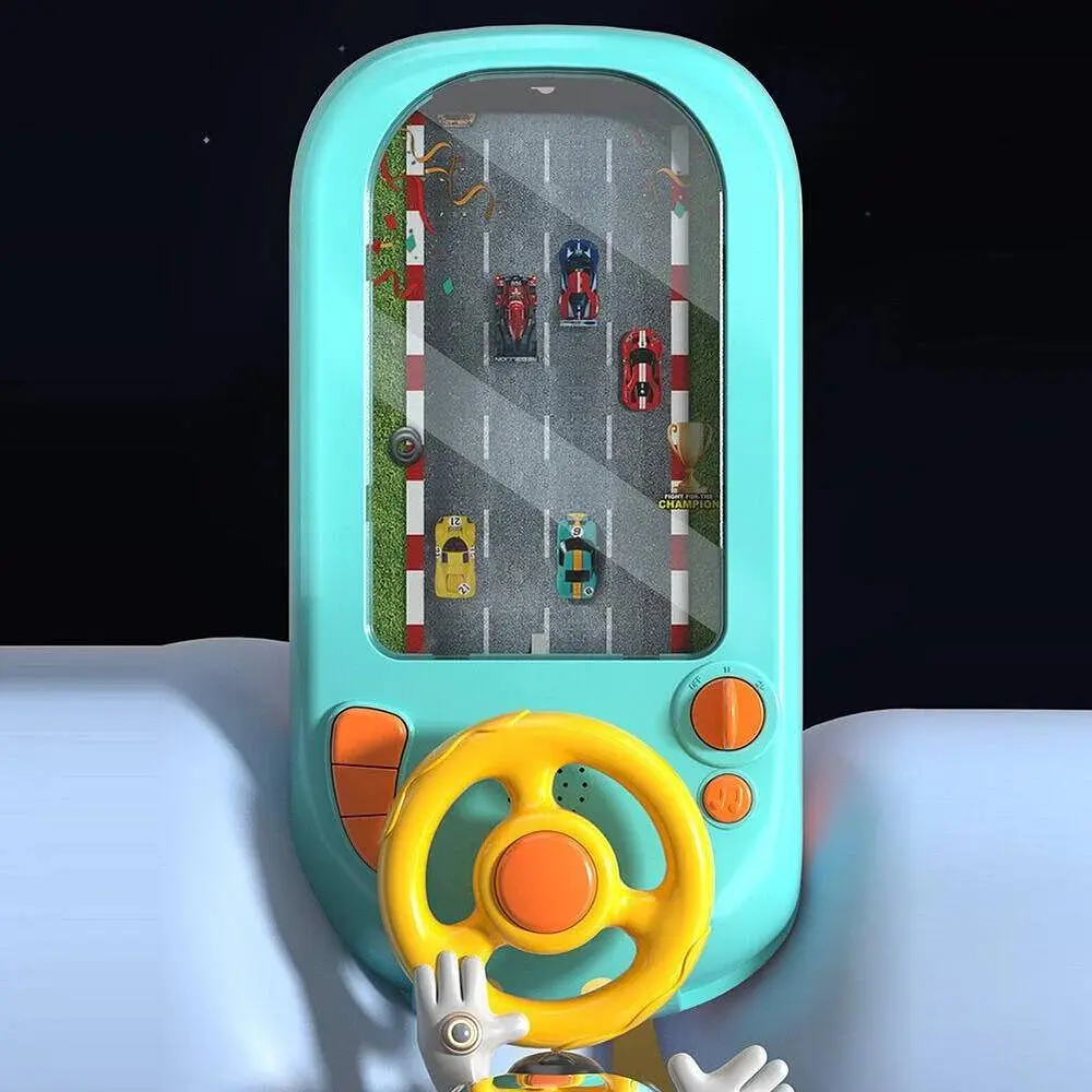 Дитячий музичний електронний симулятор водіння Car Racing Adventure - фото 3