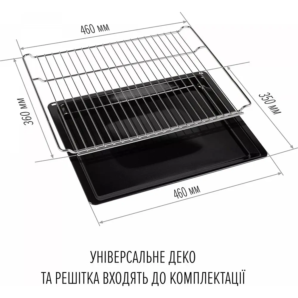 Вбудована духова шафа Perfelli Perla 6D8I Nero - фото 15