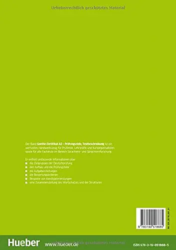 Goethe-Zertifikat A2. Prufungsziele Testbeschreibung fur Jugendliche und Erwachsen - Міхаела Перлманн-Бальме - фото 2