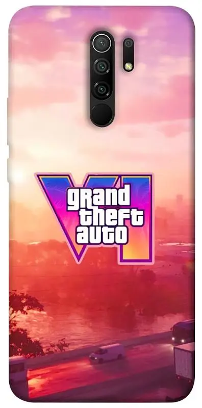 TPU чохол Demsky GTA VI Vice City для Xiaomi Redmi 9