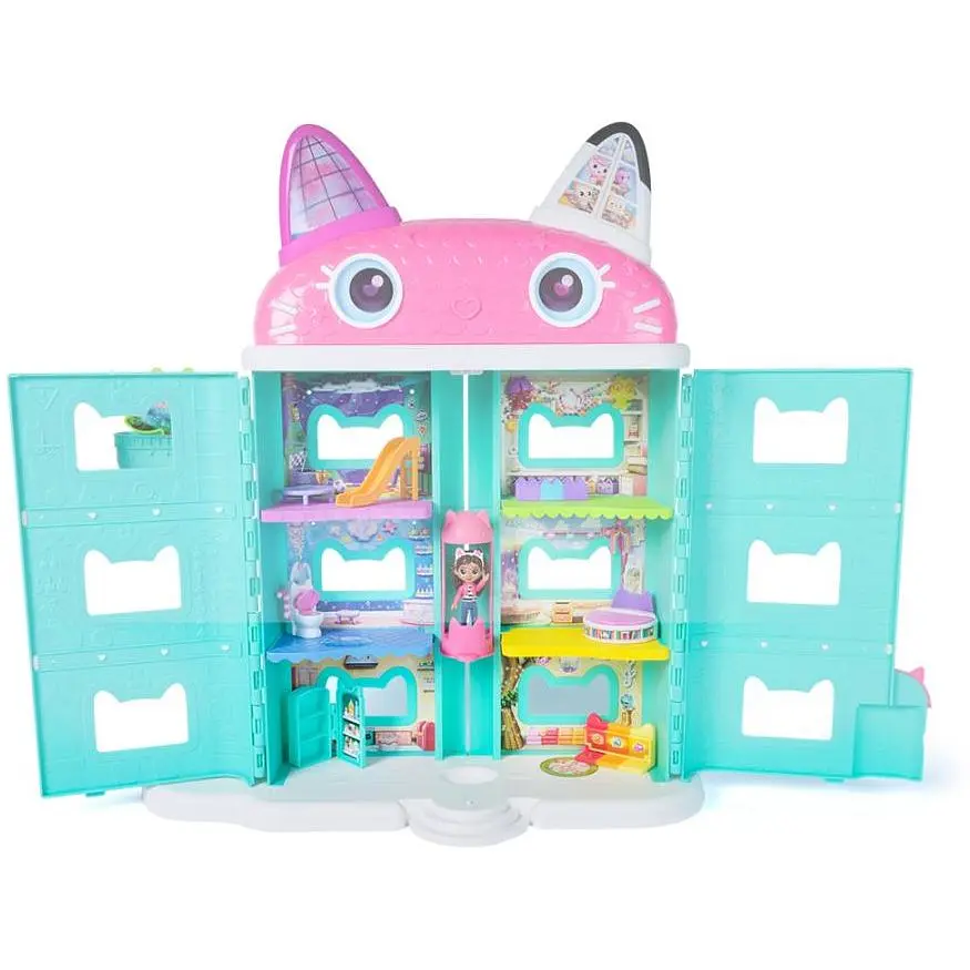 Кукольный домик Gabby's Dollhouse Габби в кино: Мяукошачий Мягкий домик Габби (SM37450/6074334) - фото 3