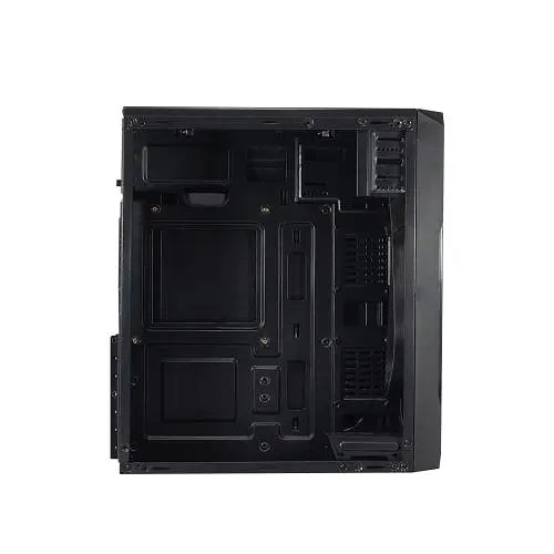 Корпус GTL T1651 Black, без БП, Mini Tower, Micro ATX/Mini ITX, 2xUSB 2.0, 370x176x410 мм, 0.4 мм, 2.6 кг - фото 6