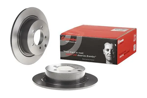 Диск гальмівний невентильований Lancia Flavia 05-25р Brembo (08.C247.11) - фото 2