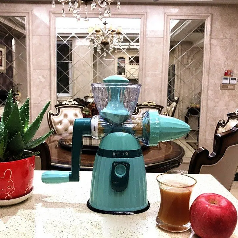Соковижималка ручнfMLY-662 Hand Juicer Ice Cream, Meileyi Бірюзовий 84796 - фото 9