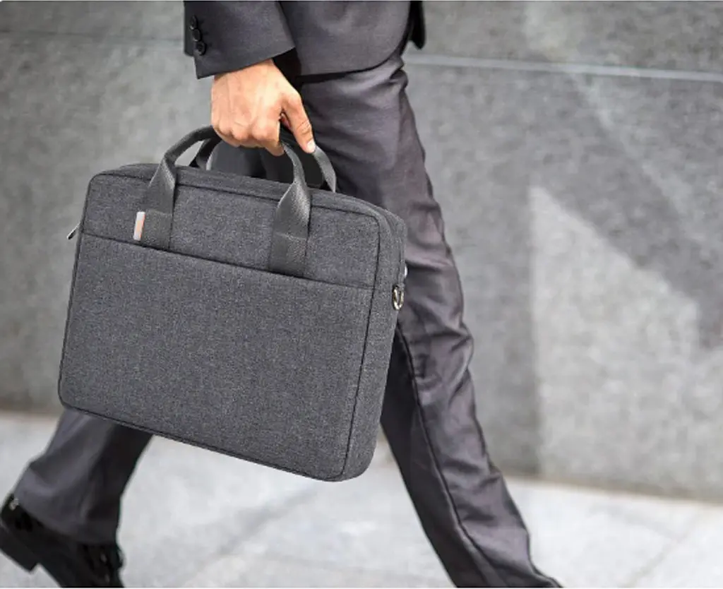 Сумка для ноутбука Wiwu Minimalist Pro Laptop Bag 14" Grey [91648] - фото 7