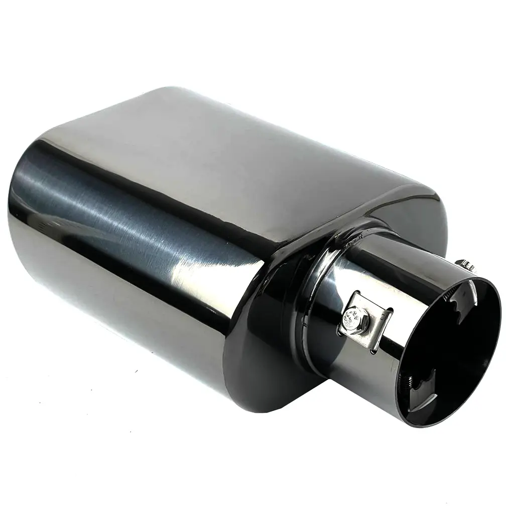 Насадка на глушник Vitol 203x135-63x60 мм Темний Хром (НГ-0109-BK) - фото 3