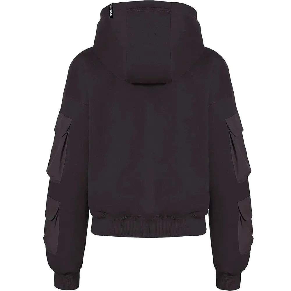 Толстовка Rehall Cargi Womens XS Темно-сірий - фото 2