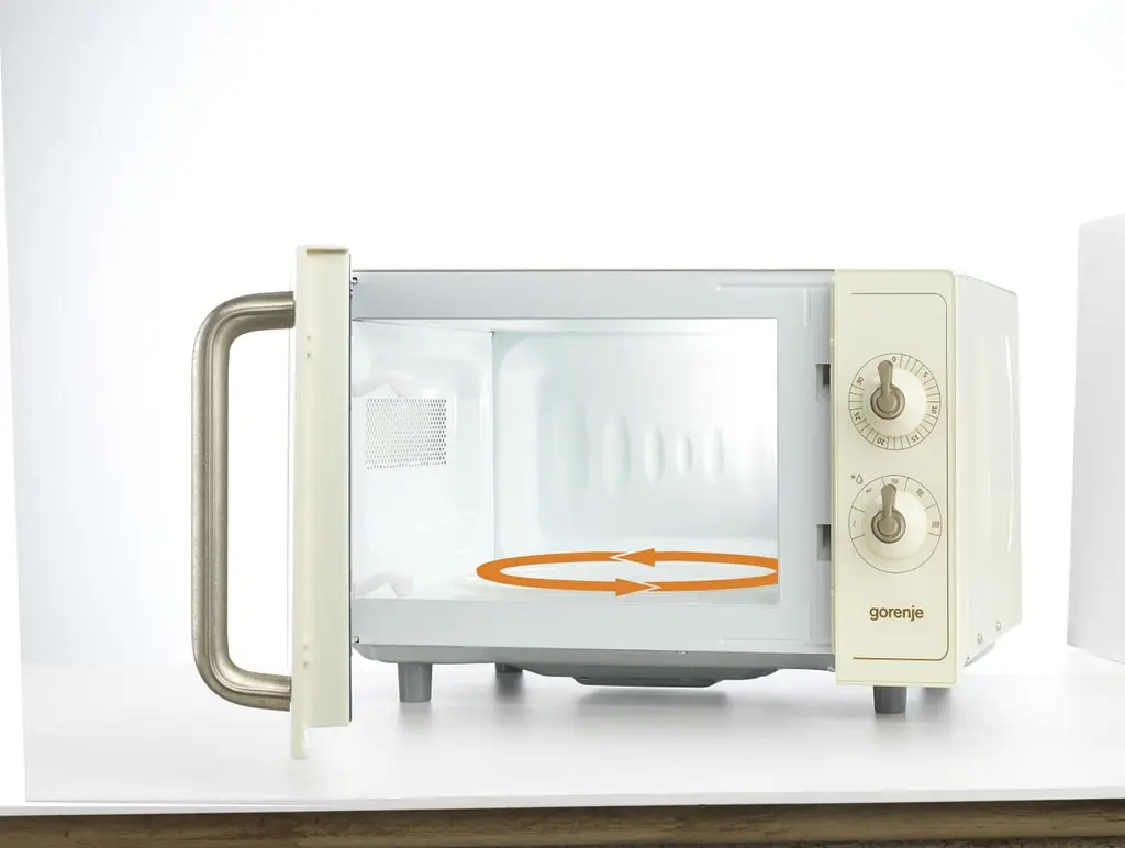 Мікрохвільова піч Gorenje 20л 700Вт бежевий - фото 2