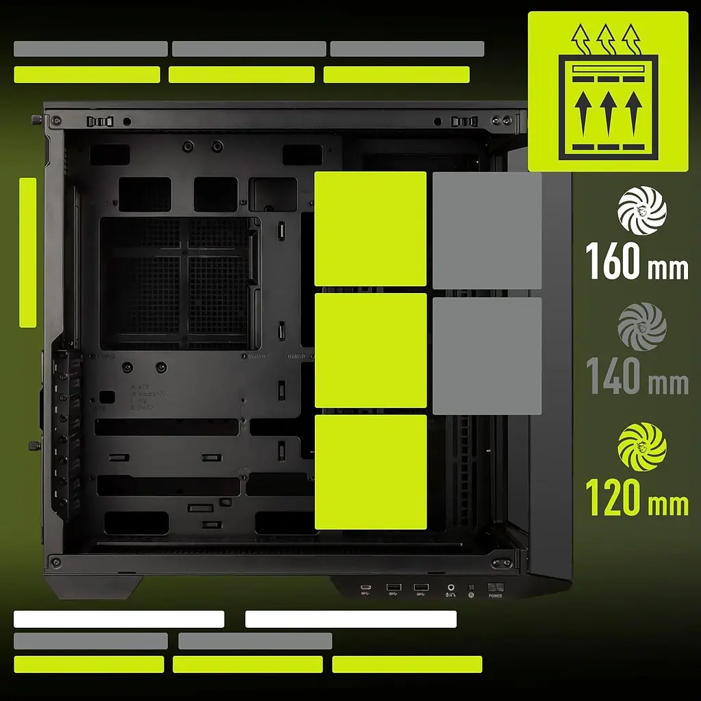 Корпус MSI MAG Pano 100L PZ Black [146617] - фото 5
