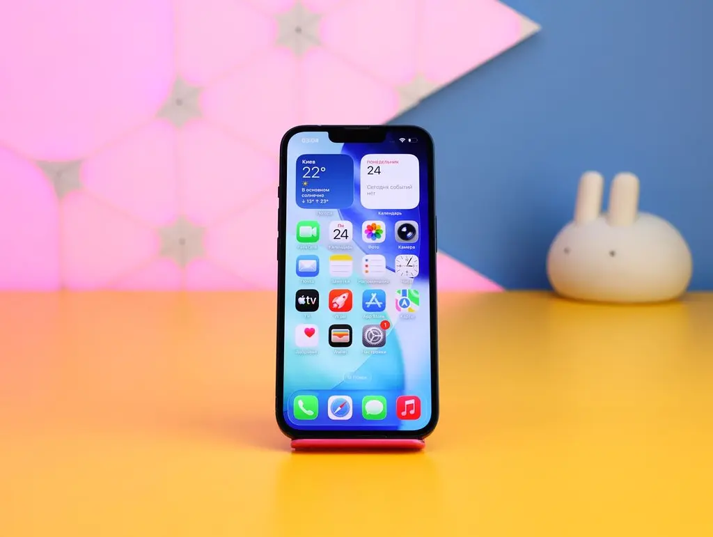 Смартфон Apple iPhone 13 128 ГБ темна ніч (MLPF3) б/в [176094] - фото 2