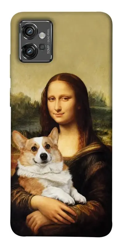 TPU чохол Demsky Mona corgi для Motorola Moto G32