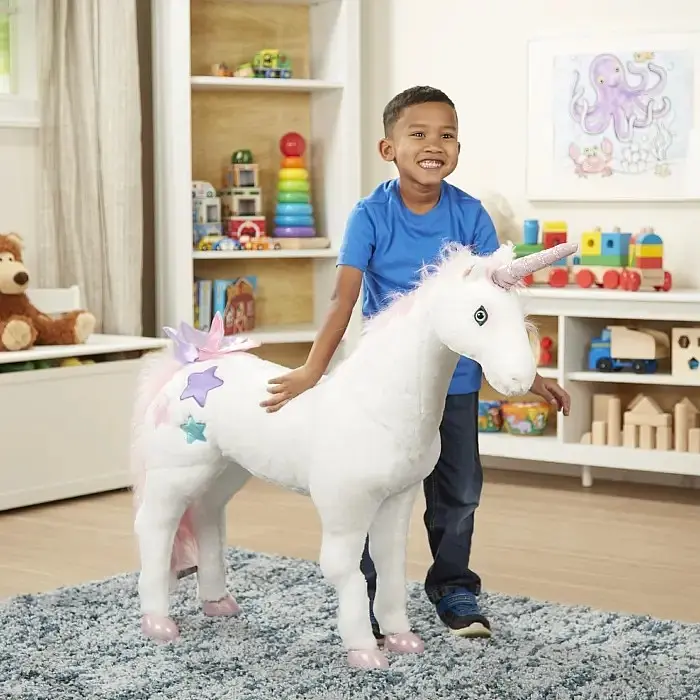 Великий плюшевий єдиноріг Melissa&Doug Джамбо (MD18801) - фото 7