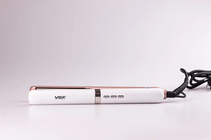 Професійна плойка VGR Hair Straightener для випрямлення волосся з керамічним покриттям - фото 7