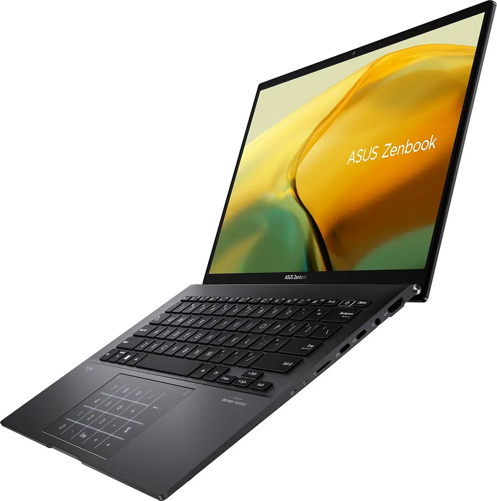 Ноутбук ASUS Zenbook 14 UM3402YA-KP752 14 WQXGA IPS, AMD R5-7430U, 16GB, F512GB, UMA, NoOS, Черный (90NB0W95-M01C30) - фото 4