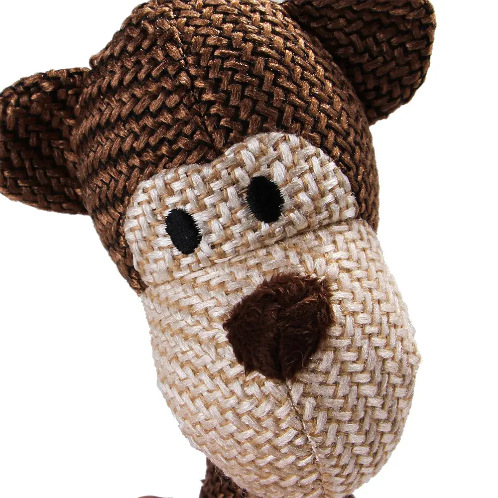 М'яка іграшка для собак Shape Squeaky Dog Plush Toy - фото 5