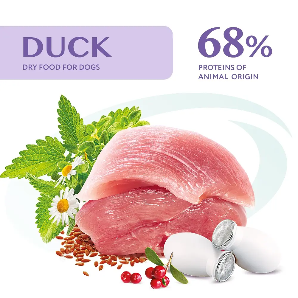 Сухий корм для дорослих собак малих порід Optimeal качка 12 кг (B1740801) - фото 4