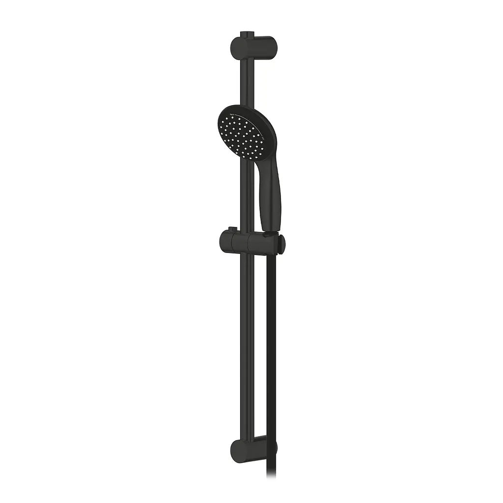 Набір змішувачів 3 в 1 для ванної кімнати Grohe QuickFix Start Black UA303301MQ, Чорний матовий - фото 8