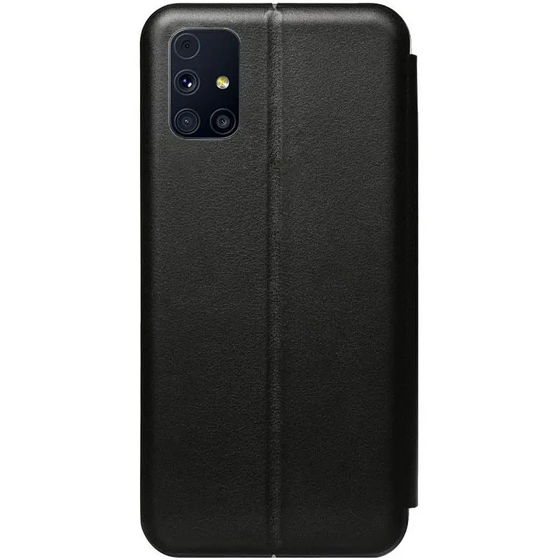 Чехол-накладка Toto Book Rounded Leather Case Samsung Galaxy M31s Black - фото 2