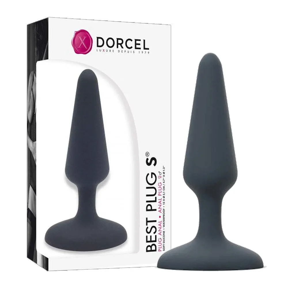 Анальна пробка Dorcel Best Plug S 12 см (чорний) - фото 2