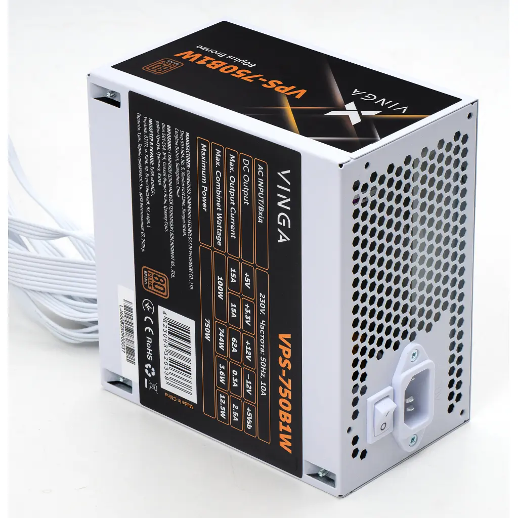 Блок живлення Vinga 750W (VPS-750B1W) - фото 2