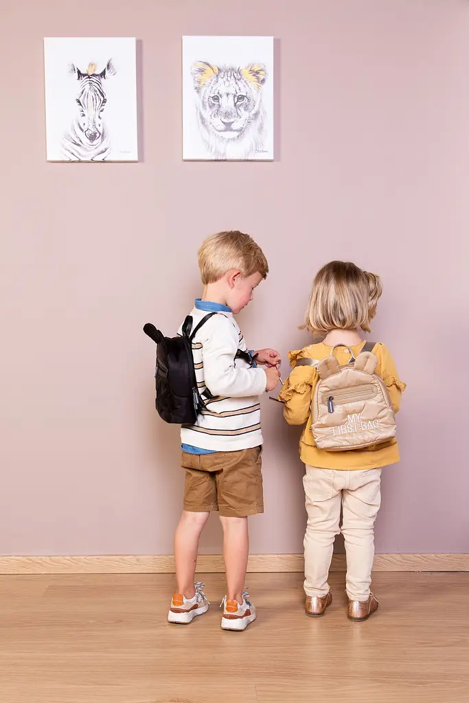 Дитячий рюкзак Childhome My first bag, бежевий (CWKIDBPBE) - фото 10