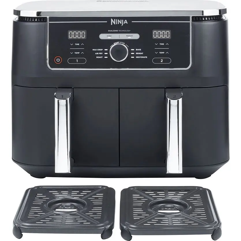 Мультипечь Ninja Air Fryer Dual Zone AF400EUWH [120888] - фото 4