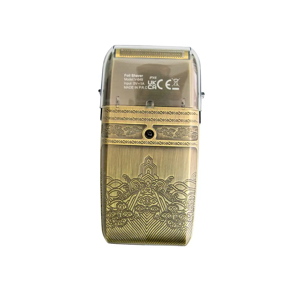 Шейвер-тример VGR V-649 Shaver Set, електробритва з насадками, чоловіча, акумуляторна, з дисплеєм - фото 9