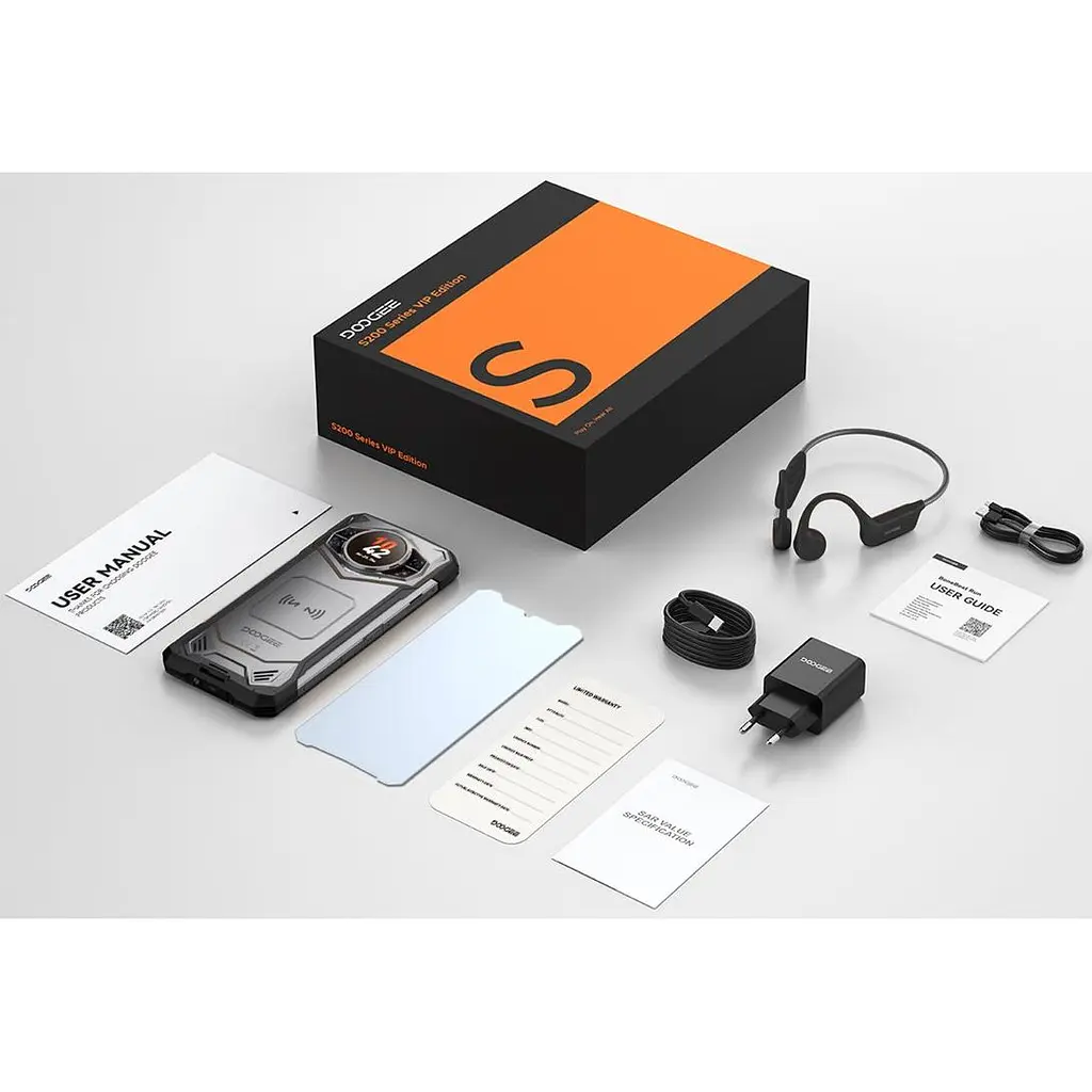 Смартфон Doogee S200 12/256GB Grey VIP Edition [170438] - фото 11