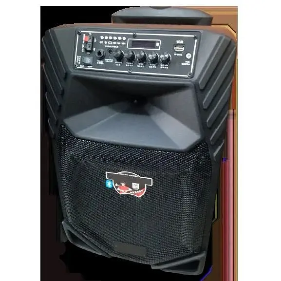 Акумуляторна акустична система XPRO A 12-8 колонка валіза 80Вт USB SD FM радіо Bluetooth 2 мікрофони ДК (A 12-8) - фото 4