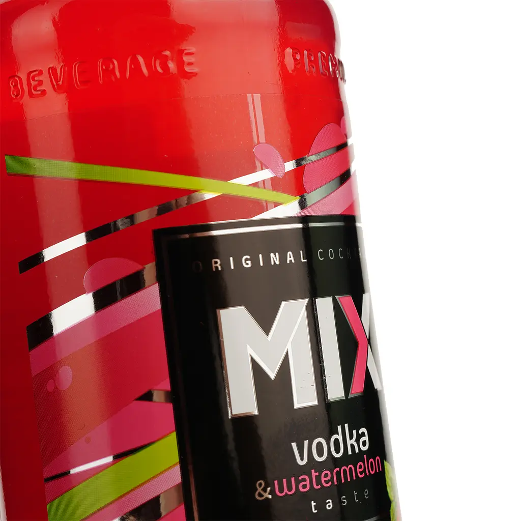 Напій слабоалкогольний MIX Vodka&Watermelon 4% 0.33 л - фото 5