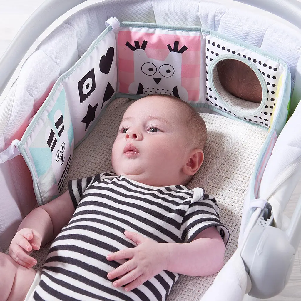 Розвиваюча книжка-розкладушка - МИШЕНЯТА-МАВПЕНЯТА Taf Toys 12025 - фото 7