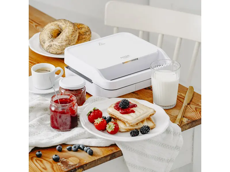 Бутербродниця Adler AD 3070 white - фото 9