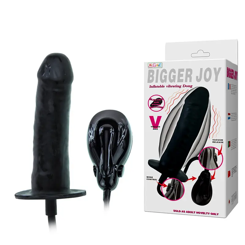 Фалоімітатор - Bigger Joy Inflateable Vibrating Dong