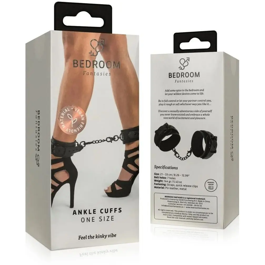 Поножи Bedroom Fantasies Ankle Cuffs - Black - фото 8