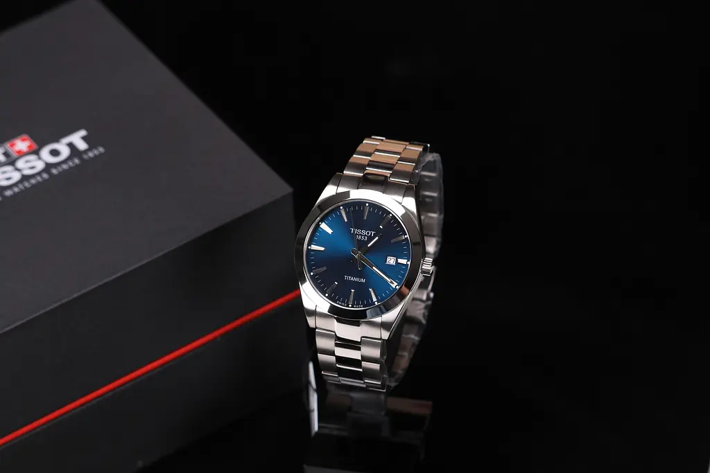 Годинник Tissot Gentleman Titanium T127.410.44.041.00 - фото 4