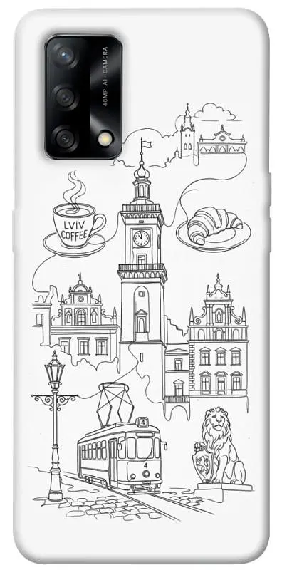 TPU чехол Demsky Lviv spirit для Oppo A74 4G