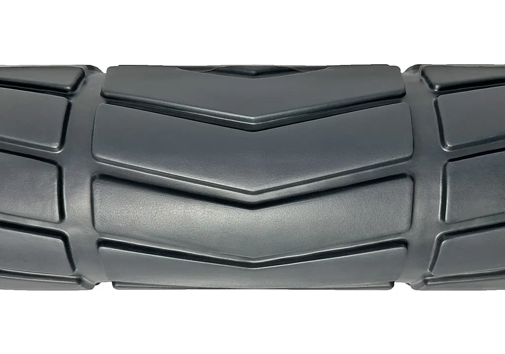 Масажний ролик EasyFit Rover 33 см Чорний (EF-3703-Bk) - фото 3