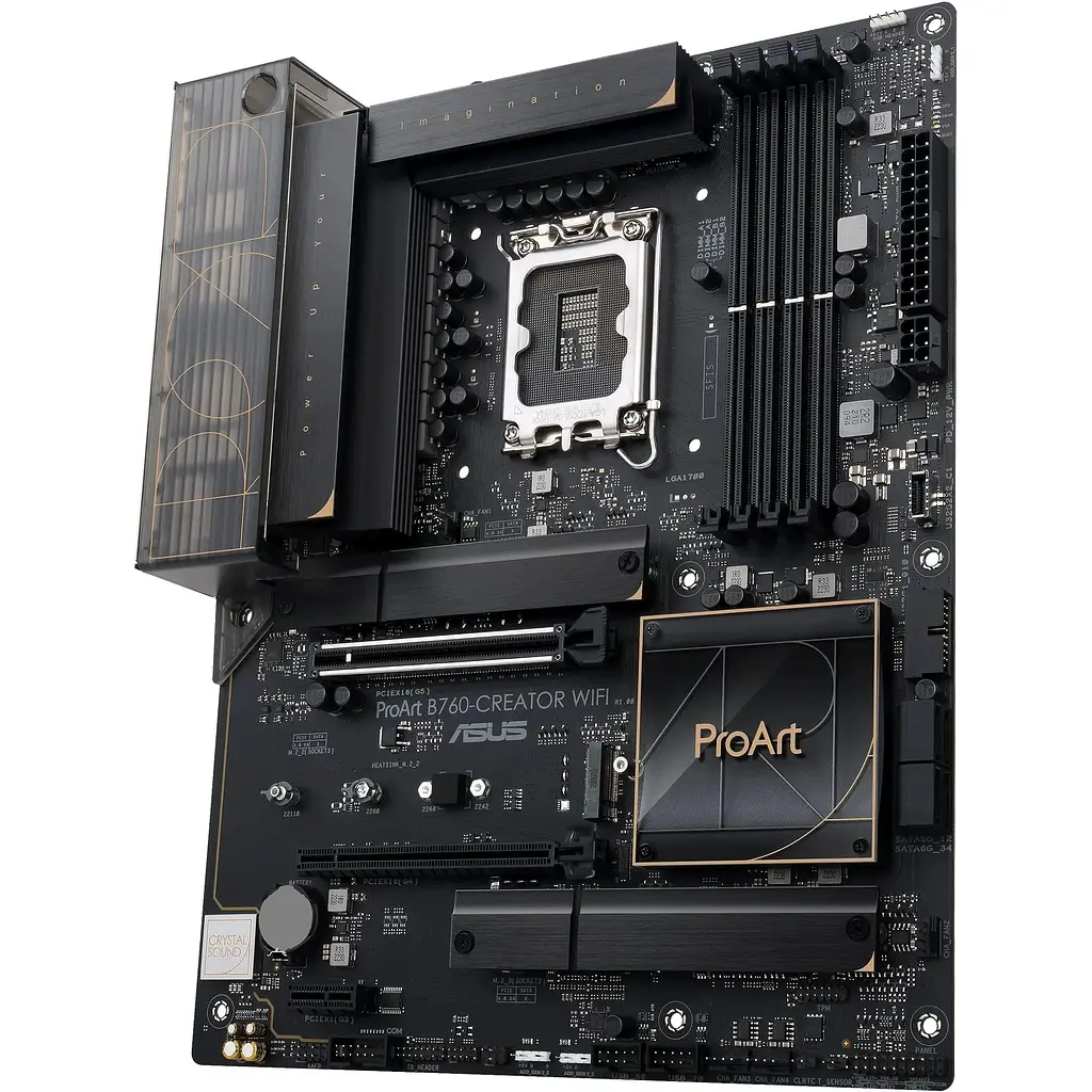 Материнська плата Asus Proart B760-CREATOR WIFI s1700 B760 4xDDR5 M.2 HDMI DP Wi-Fi BT ATX - фото 6