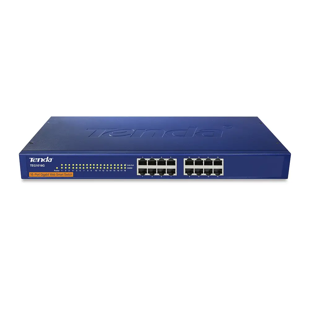 Комутатор TEG1016G 16x1GE Некерований Tenda teh0018294 - фото 2