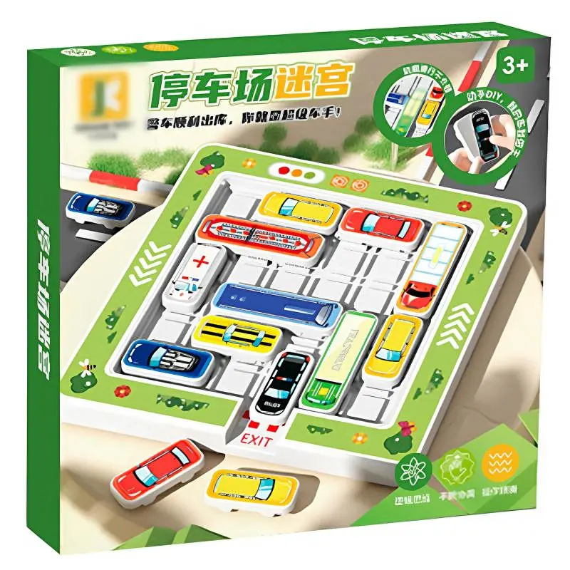 Портативна інтерактивна гра-лабіринт Epik SHT KJ131-3 Move Car Parking Colorful - фото 4