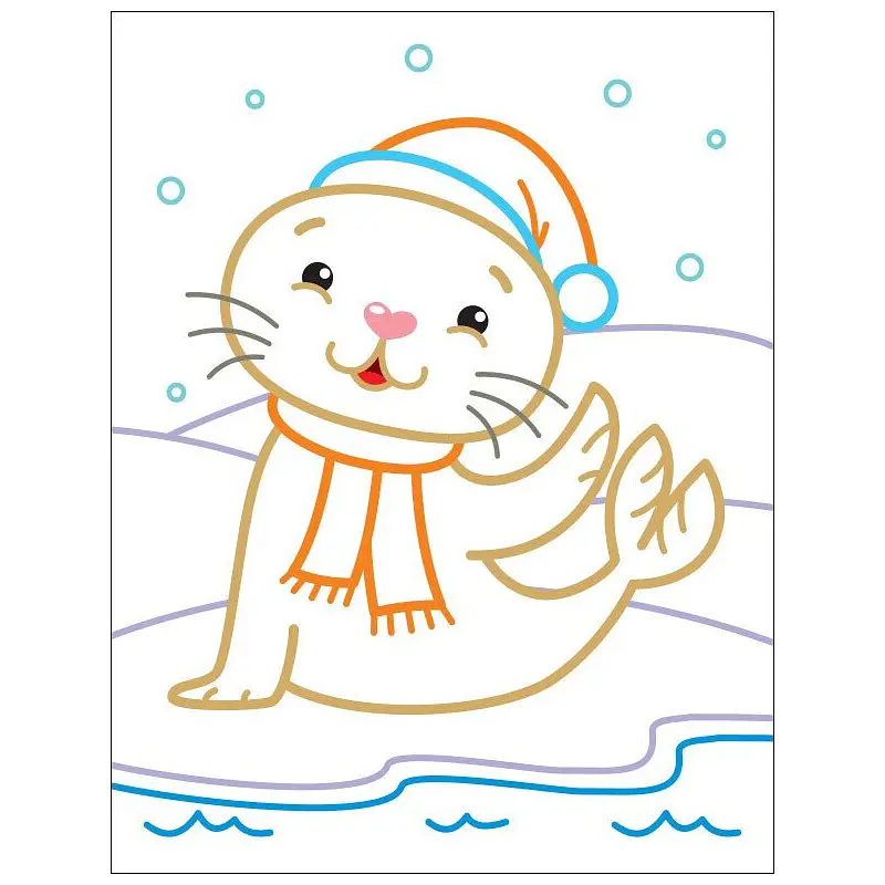 Детские цветные раскраски "Пингвиненок" Ранок 18701, 2-3 года - фото 5